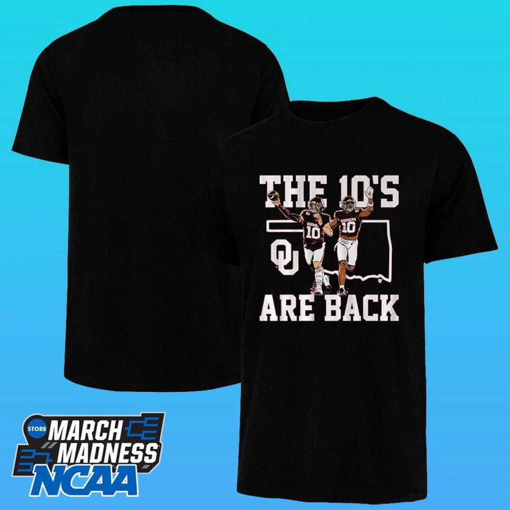 Oklahoma Football Kip Lewis & John Mateer The 10’s Are Back Shirt