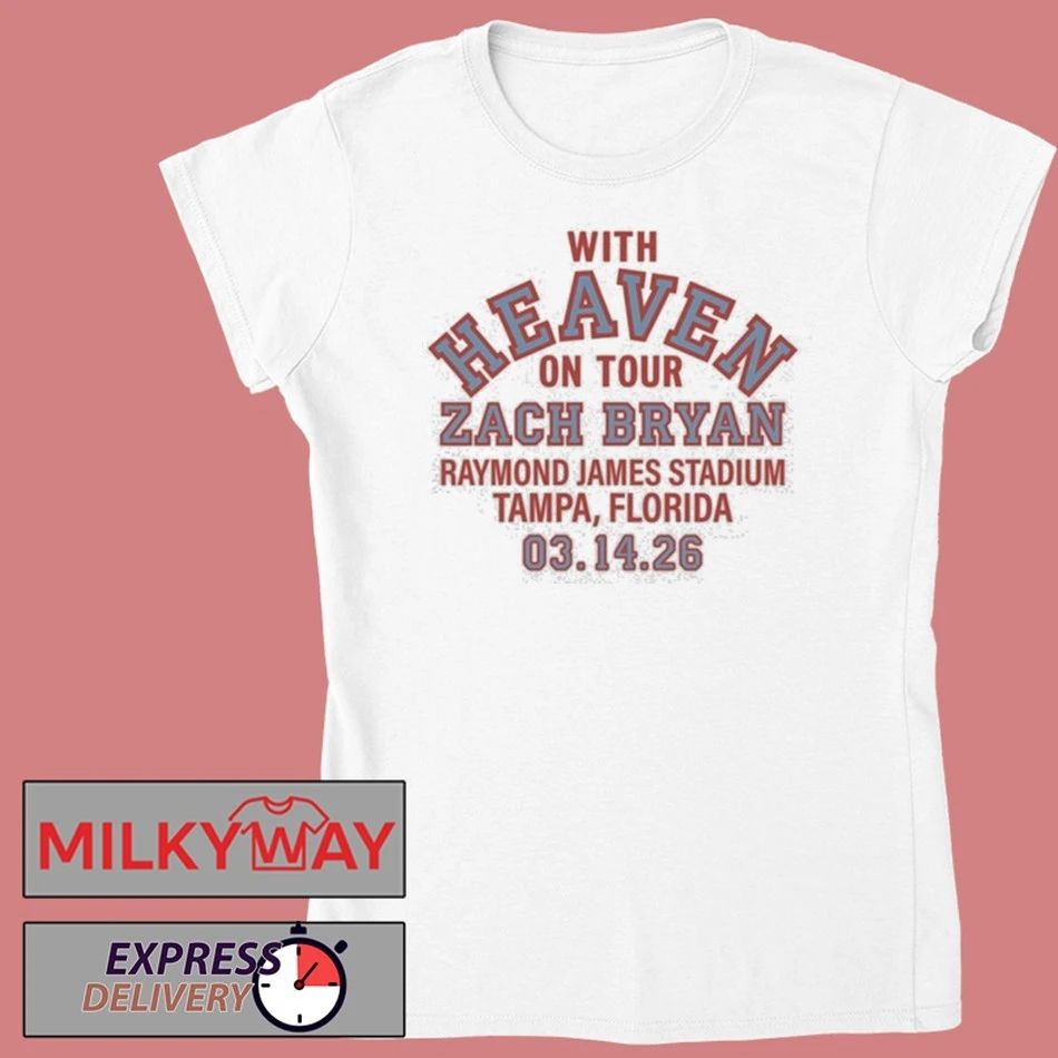 Zach Bryan Raymond James Stadium Tampa, FL 03.14.2026 shirt