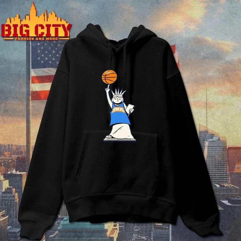 New York Knicks Lady Liberty’s Crossover Let’s Go Knick NBA Conference Finals 2026 Shirt