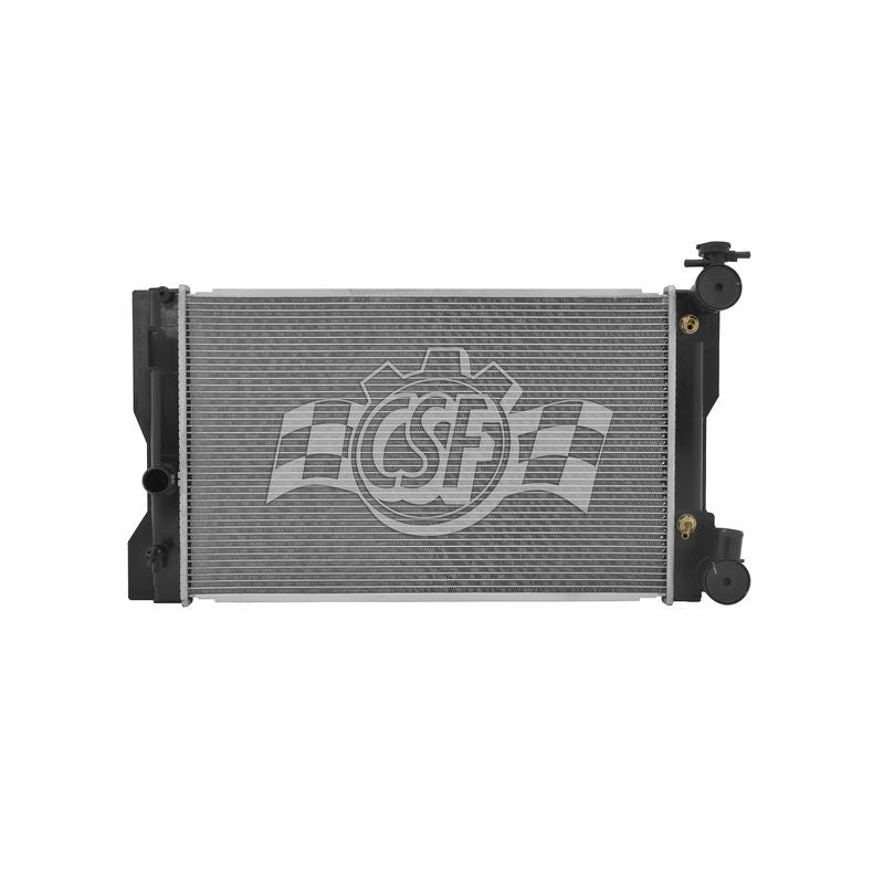 OEM Replacement 1 Row Aluminum Core Radiator 09-19 Toyota Corolla Matrix, Pontiac Vibe