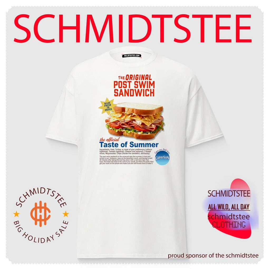 The Original Post Swim Sandwich the official Taste of Summer shirt