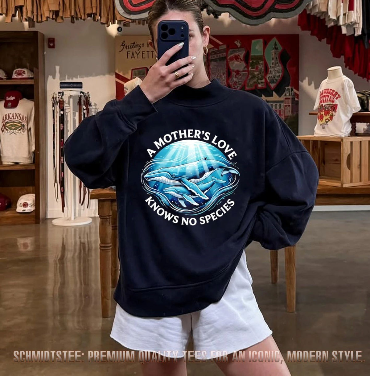 A Mother’s Love Knows No Species Humpback Whale Grieving Stillborn Calf shirt