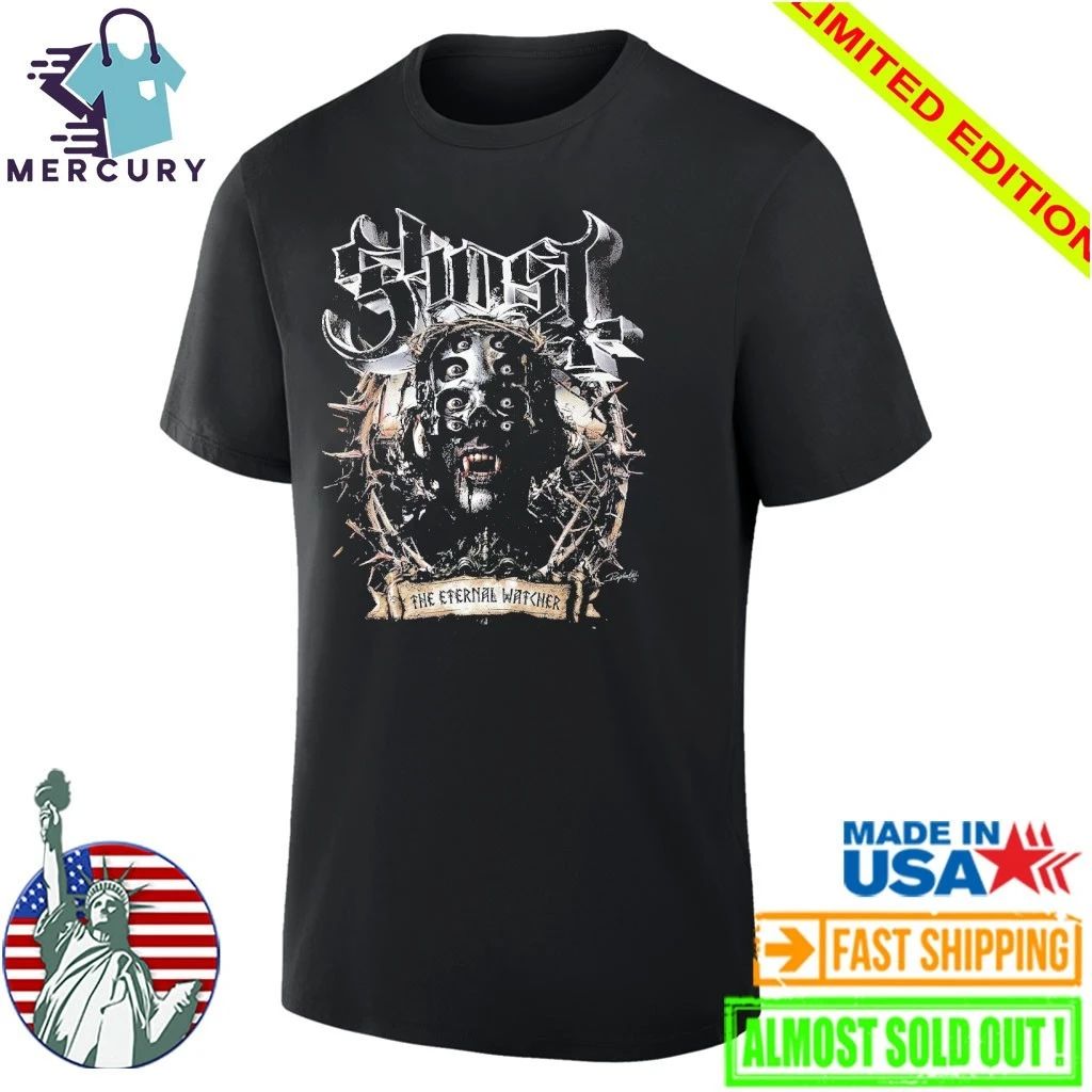 Ghost The Eternal Watcher Papa Perpetua Watchful Eyes Shirt