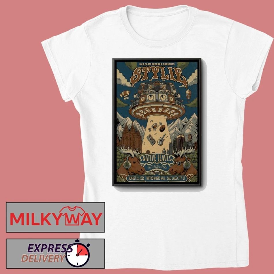 Stylie 8 22 2026 Salt Lake City UT Poster shirt
