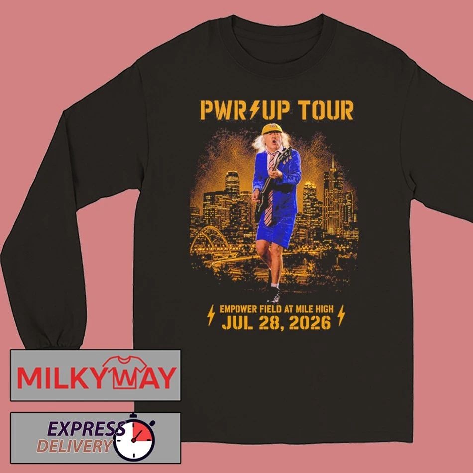 ACDC Power Up Tour 2026 Denver Colorado Show On July 28 2026 At Empower Field At Mile High Shirt