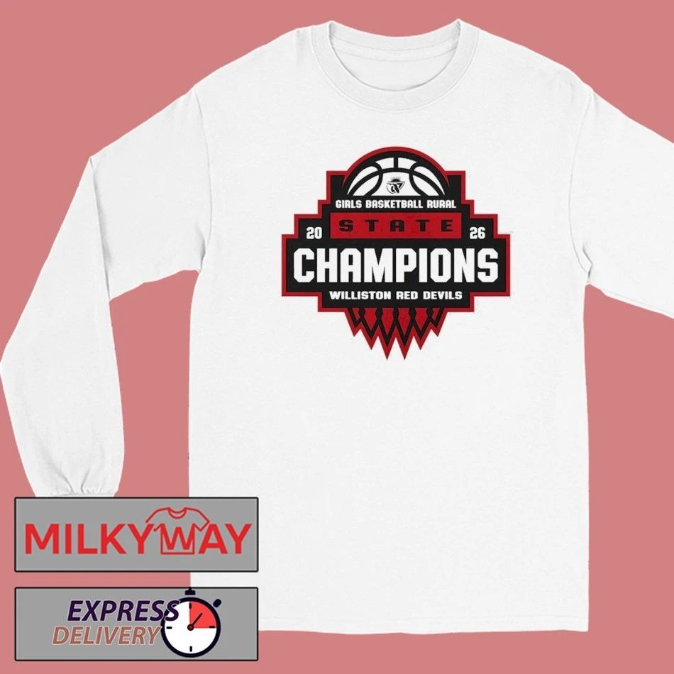 Williston Red Devils 2026 Fhsaa Girls Rural Basketball State Champions Shirt