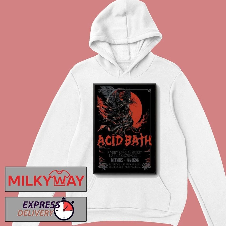 Acid Bath Hellbender By The Orange Peel In Asheville NC Sept 5 2026 Poster shirt