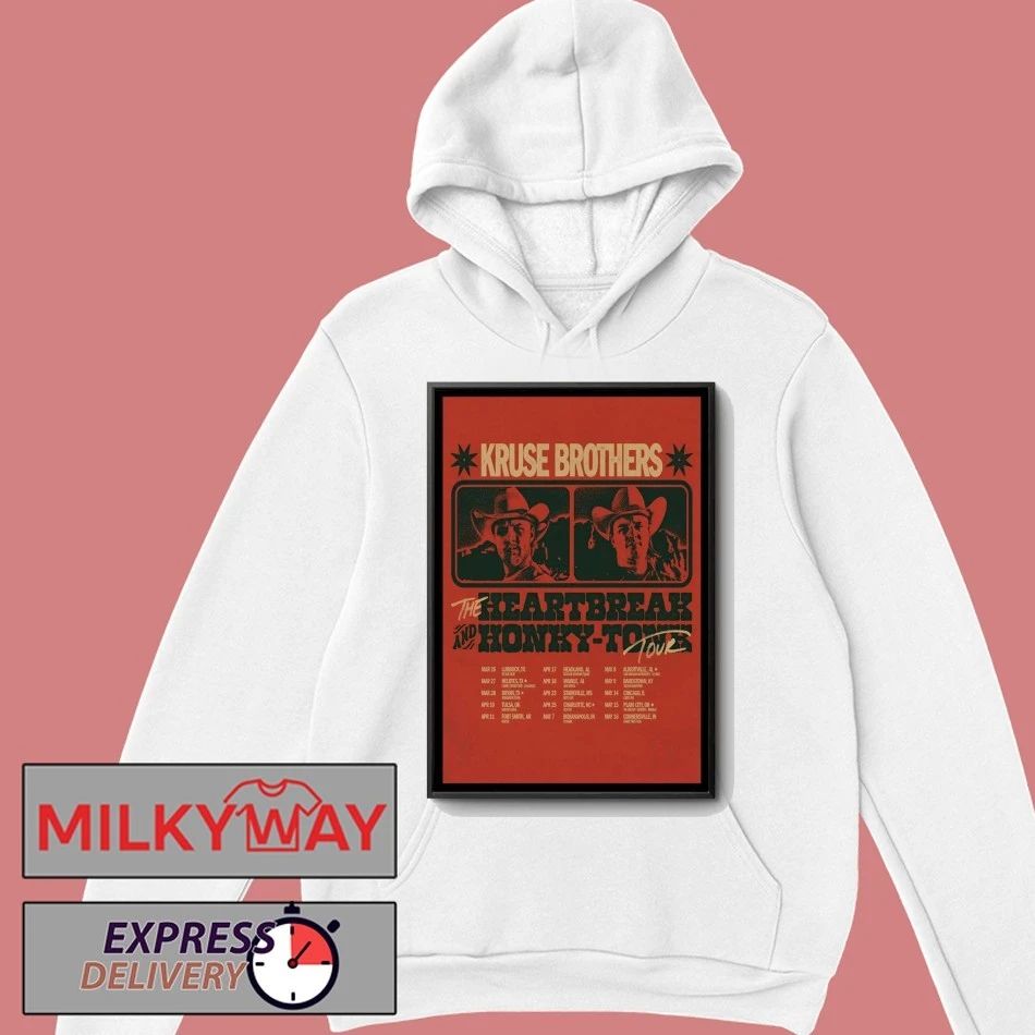 Kruse Brothers 2026 Spring Tour Poster shirt