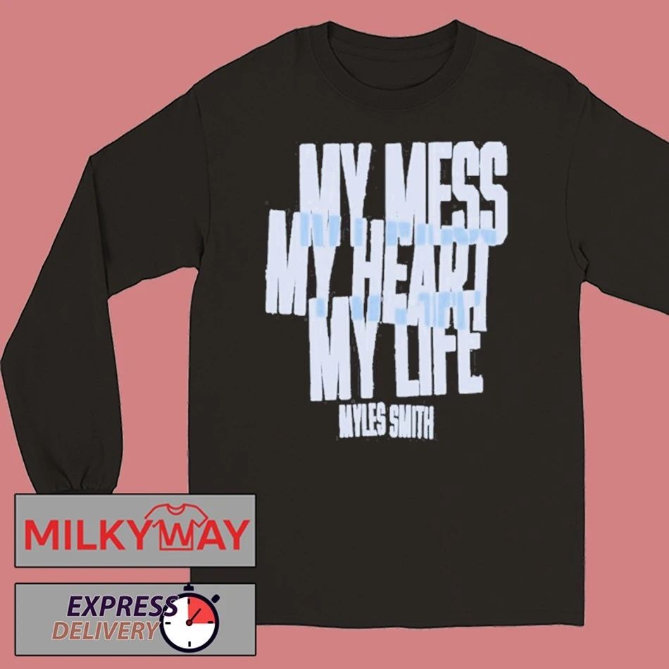 Myles Smith My Mess, My Heart, My Life Ivory Album T-Shirt