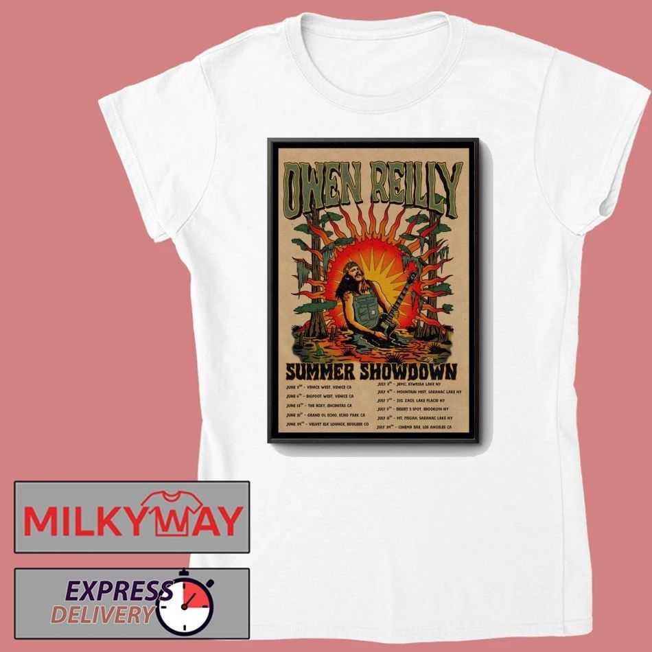 Owen Reilly Summer Showdown 2026 Poster shirt
