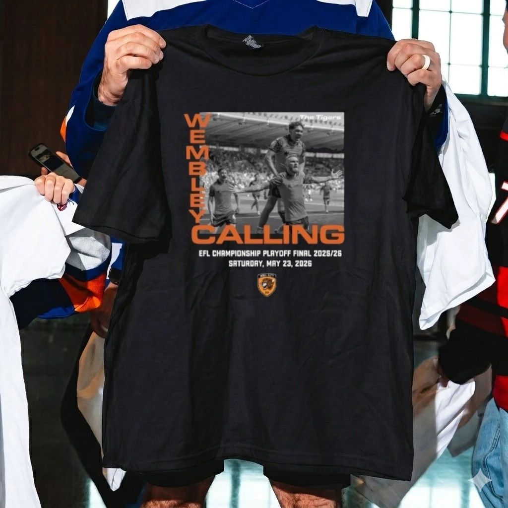 Hull City Wembley Calling 2026 EFL Championship Playoff Final Saturday May 23, 2026 Shirt