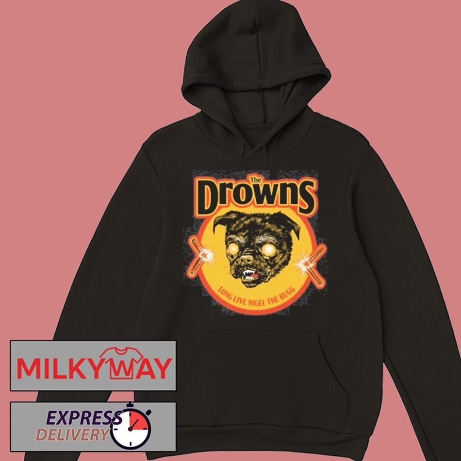 The Drowns Nigel Black T-Shirt