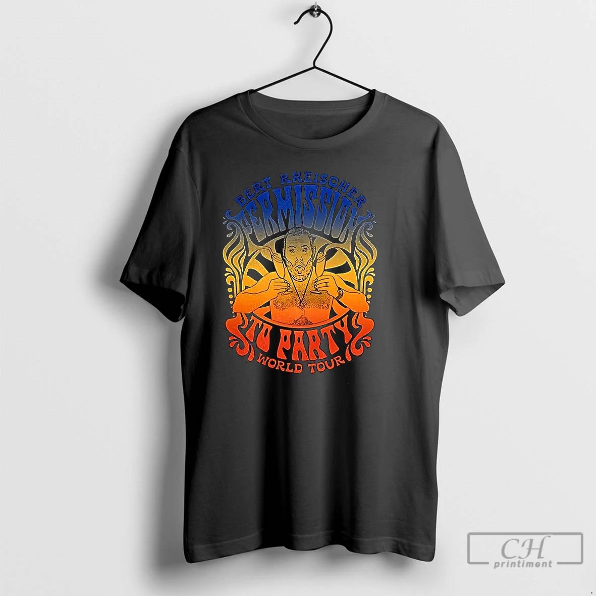 Classic Bert Kreischer Permission To Party T Shirts