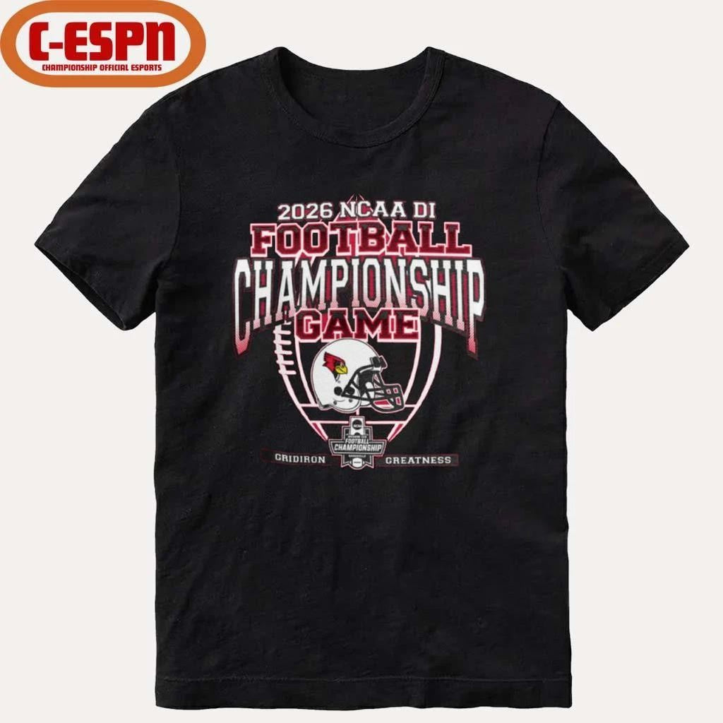 Illinois State Redbirds 2026 FCS Football Championship Game Shirt