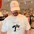 Kyle Busch because you never know when the last one is signature shirt