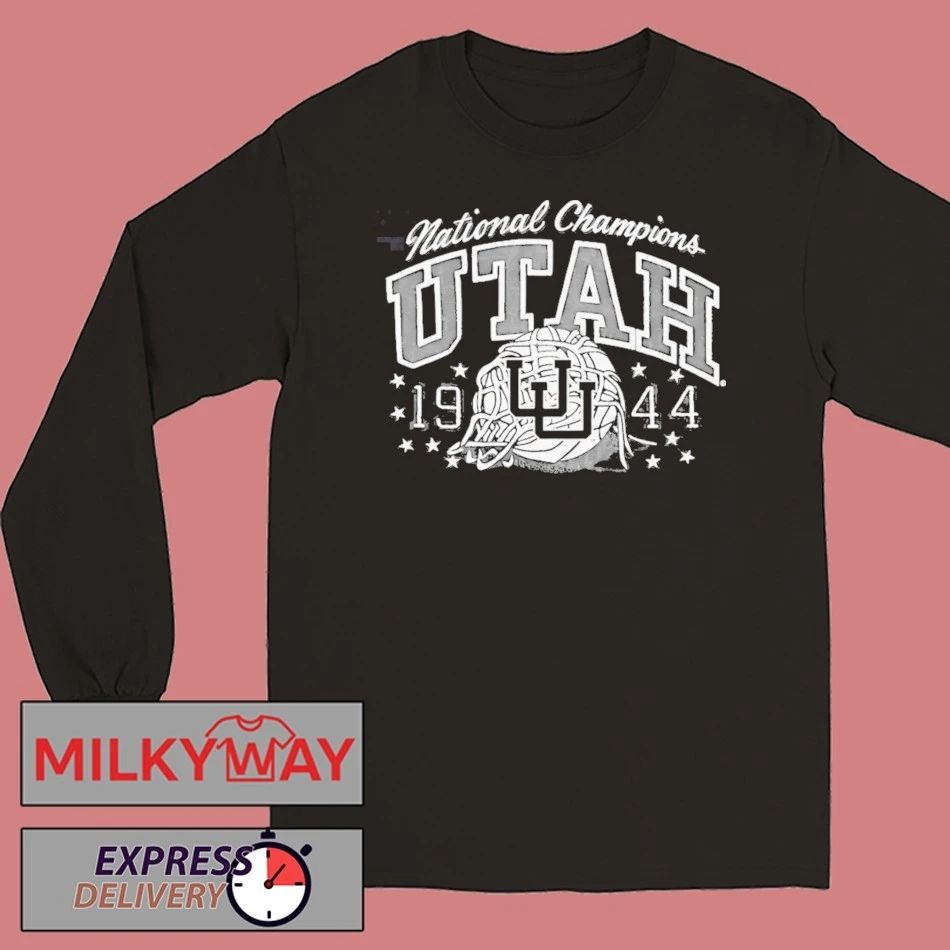 Officials Utah National Champions 1944 Basketball Mascot Graphic Shirt