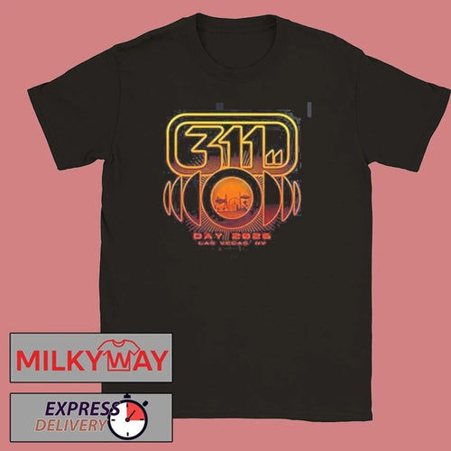 311 Band 311 Day Las Vegas Nevada 2026 Merch Night 2 Set List Tee Dolby Live At Park MGM On March 8 2026 T-Shirt