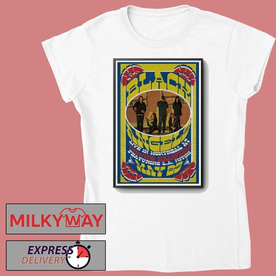 POSTER The Black Angels May 23 2026 Théâtre Beanfield in Montréal QC Tour shirt
