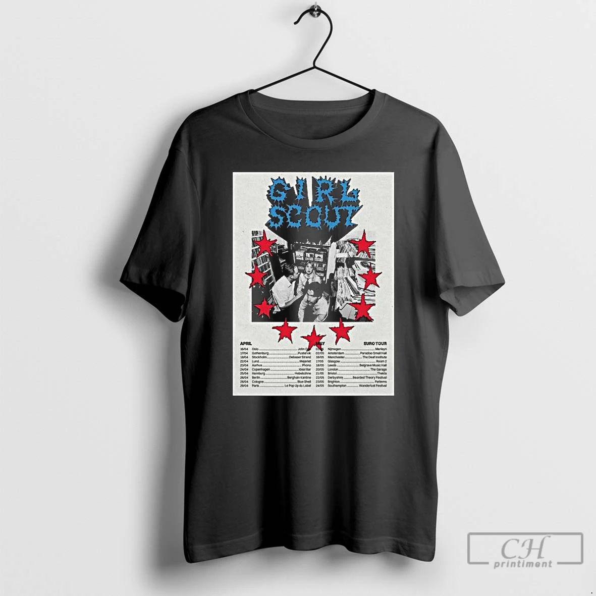 Classic Girl Scout April May Euro Event 2026 Long Sleve T Shirts