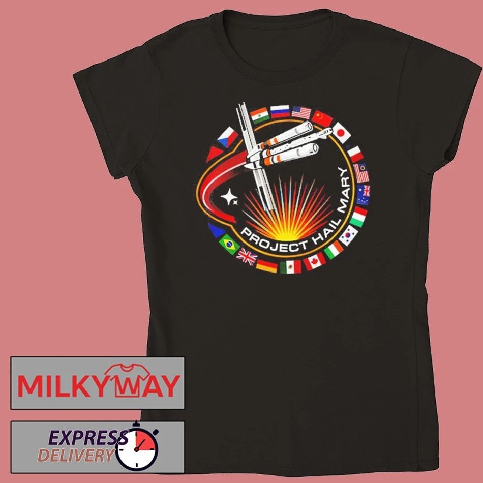 Project Hail Mary Movie 2026 Merch Patch Flag shirt