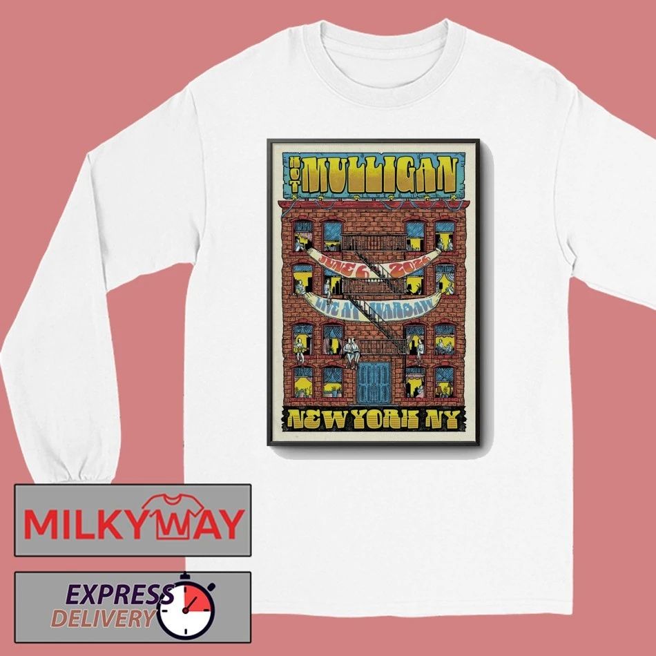 Mulligan In Brooklyn NY On June 6 2026 Poster shirt