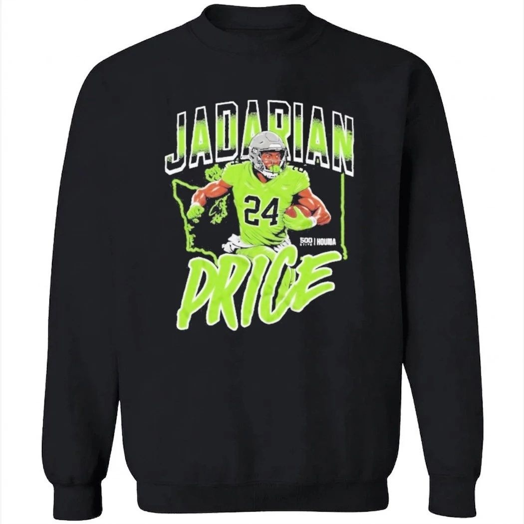 Jadarian Price Seattle Seahawks NFL Running Back Football Shirt