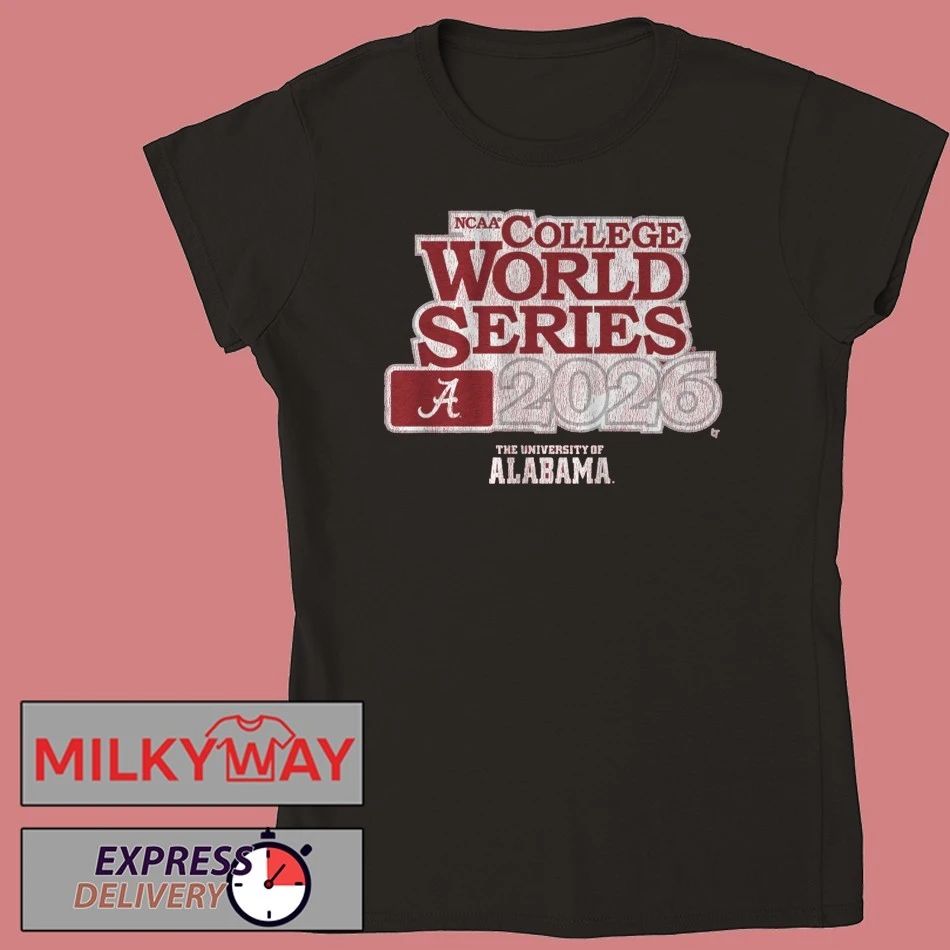 Alabama Baseball 2026 College World Series Shirt