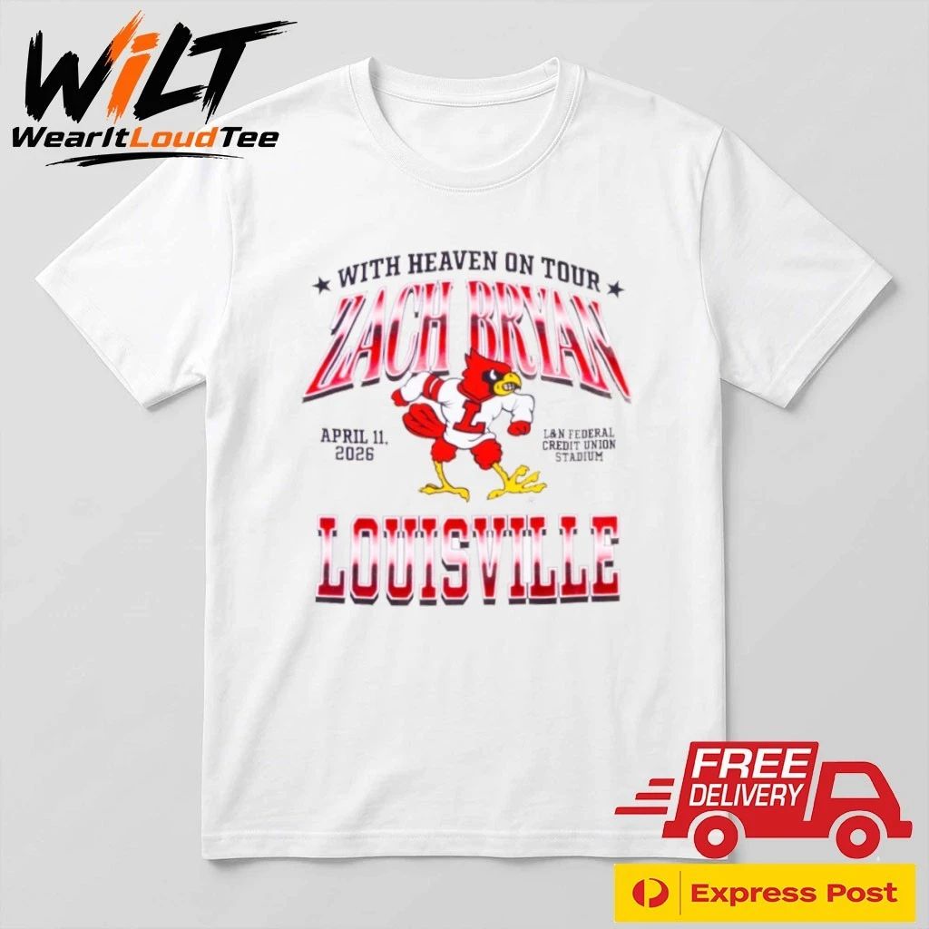 Zach Bryan Live In Concert At Louisville 2026 Tour Shirt