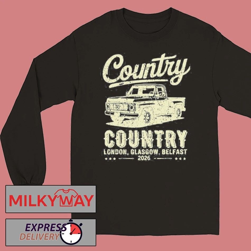 Country To Country London Glasgow, Belfast shirt