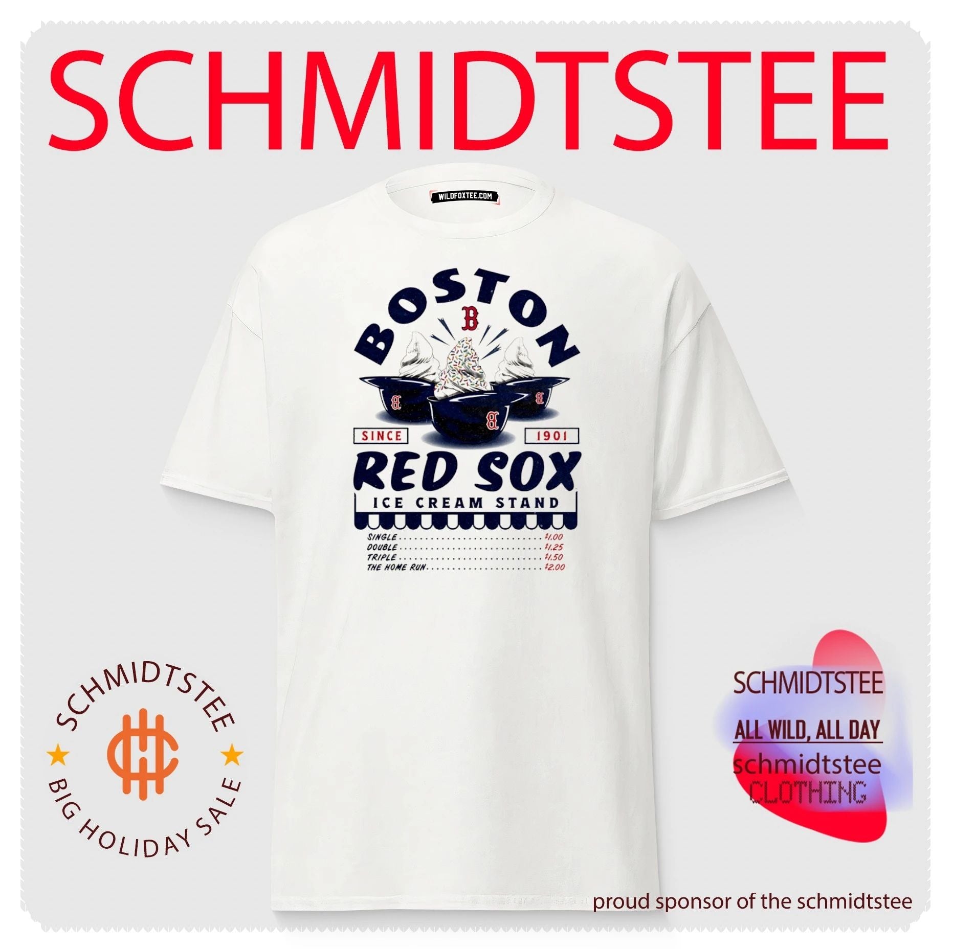 Boston Red Sox Ice Cream Stand shirt