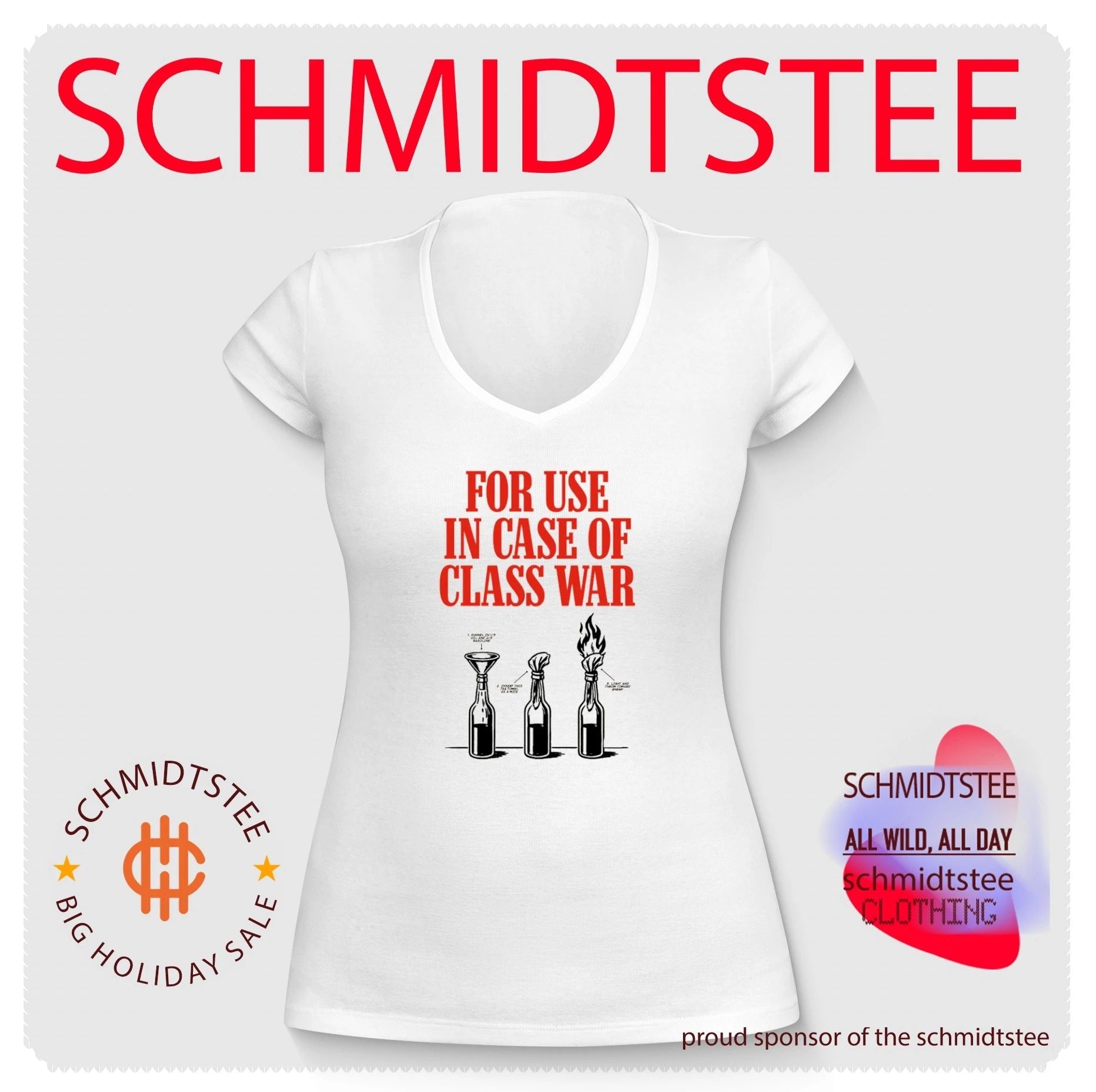 For use in case of class war shirt