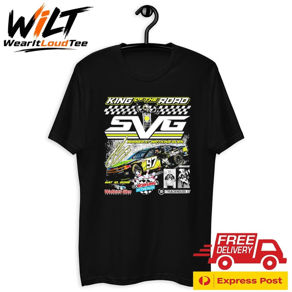 Shane van Gisbergen 2026 Go Bowling at The Glen Race Winner Shirt
