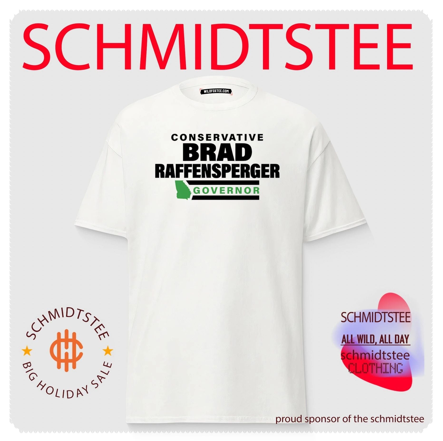 Brad Raffensperger for Governor 2026 shirt