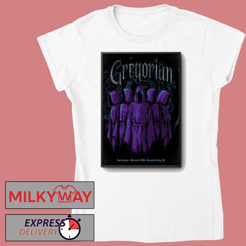 Gregorian Mar 8 2026 The Caverns In Pelham TN Poster shirt