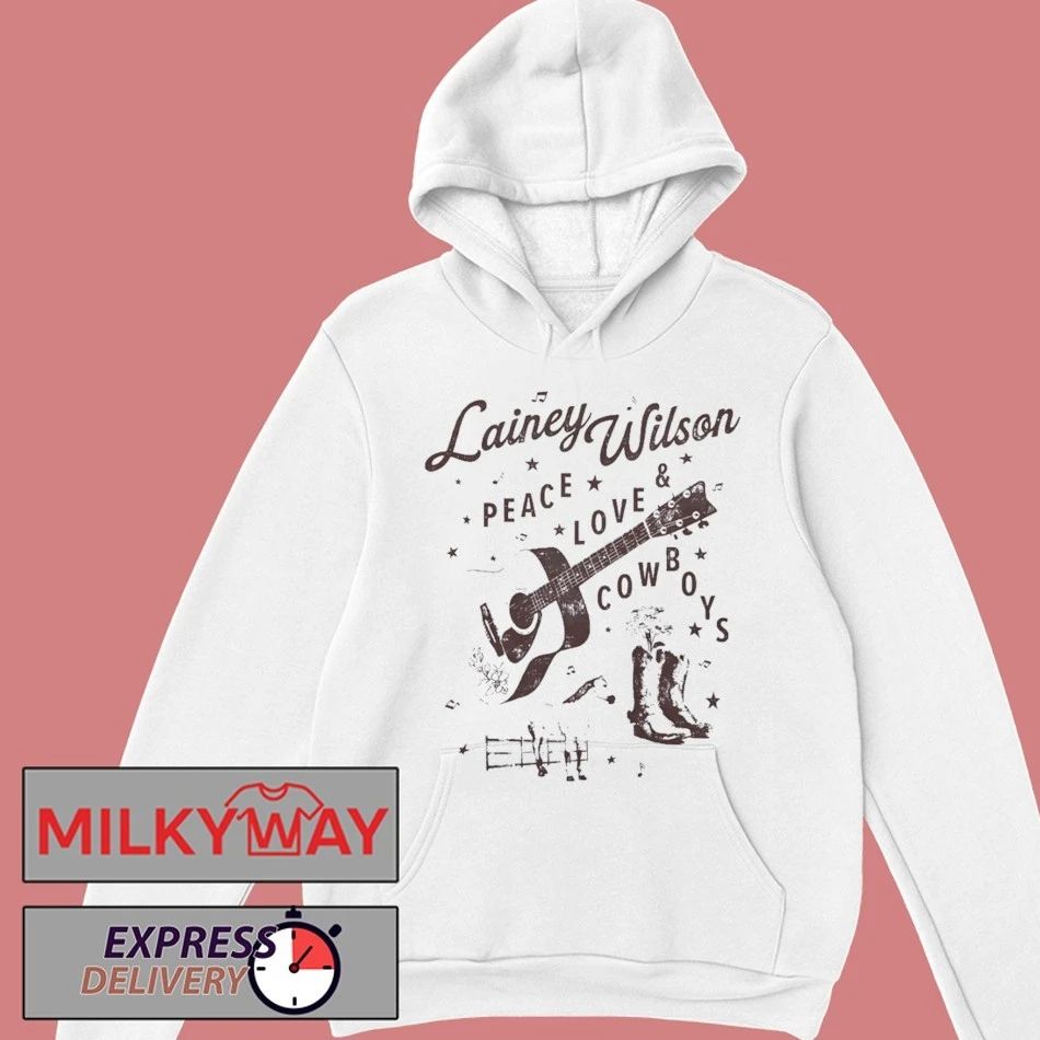 Lainey‎ Wilson Peace Love & Cowboys T-Shirt