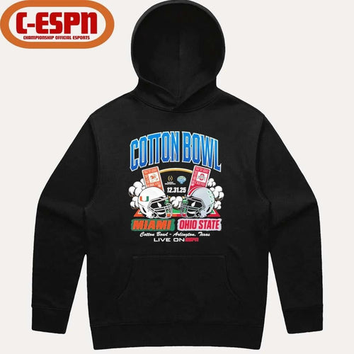 2025 Cotton Bowl Head to Head Miami Vs OSU Shirt