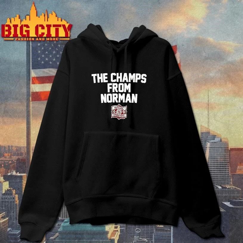 Oklahoma Baseball The Champs From Norman T-Shirt