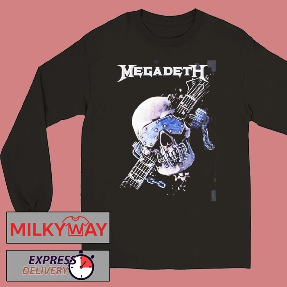 Megadeth Europe 2026 Tour Merch Vic Let There Be Shred ITIN T-Shirt
