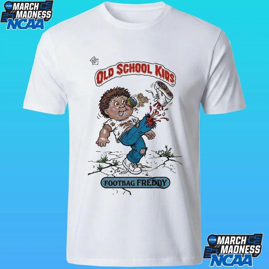 Footbag Freddy Old School Kids Shirt