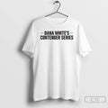 Classic Magomed Zaynukov Wearing Dana Whites Contender Series T Shirts
