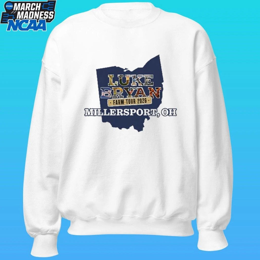 Luke Bryan Farm Tour 2026 Millersport Oh Shirt
