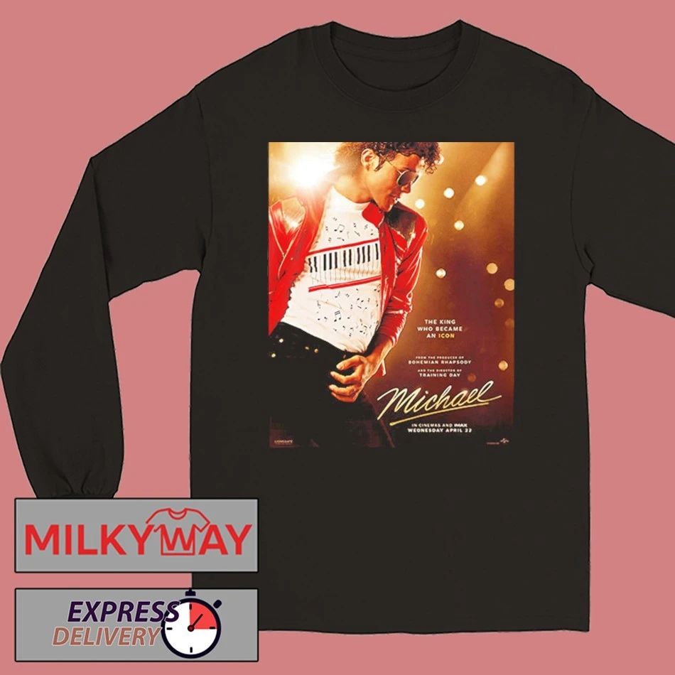 Michael Movie 2026 Michael Jackson The king Who Became An Icon In Theaters On April 22 2026 shirt