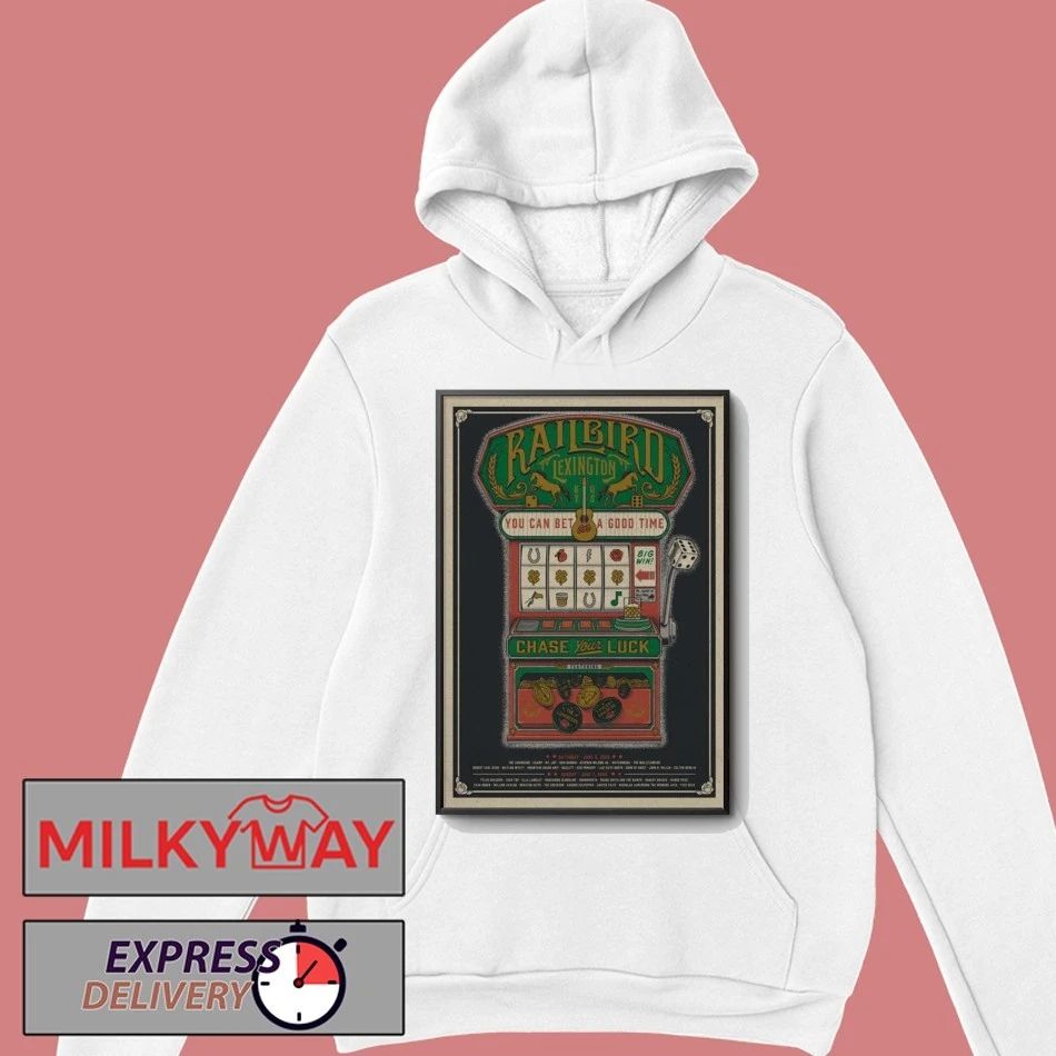 Limited 2026 Railbird Music Festival Lexington Poster TOUR shirt