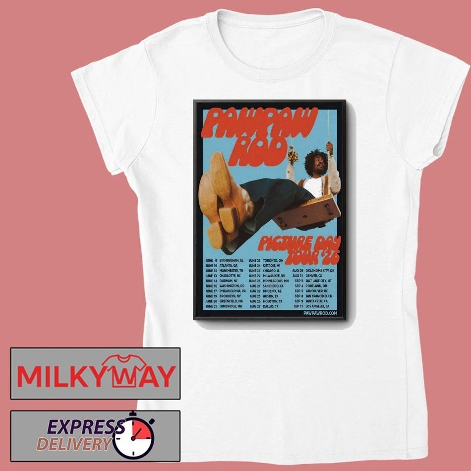 PawPaw Rod Picture Day 2026 Shows Poster shirt