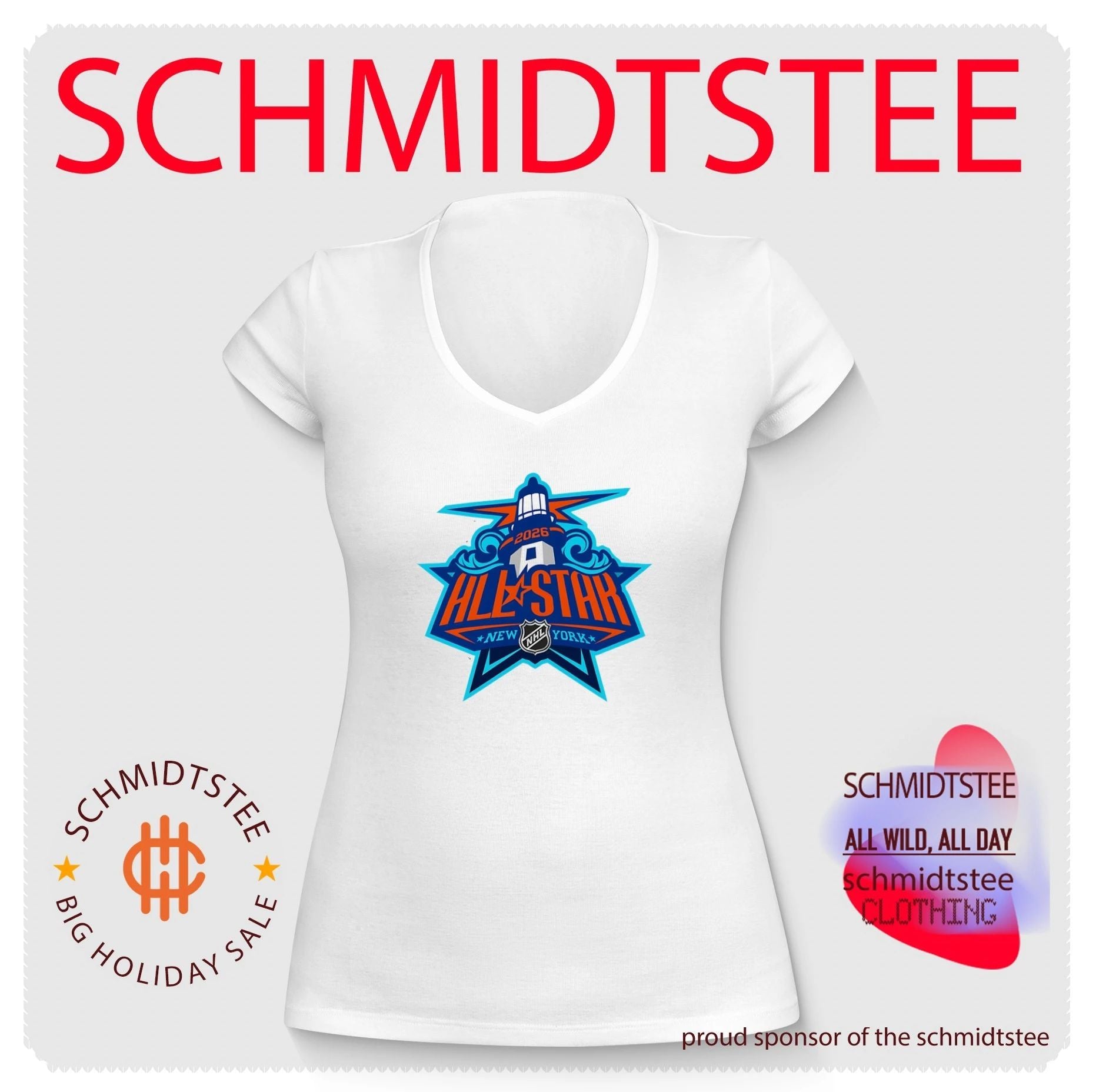 NHL 2026 All Star New York logo shirt
