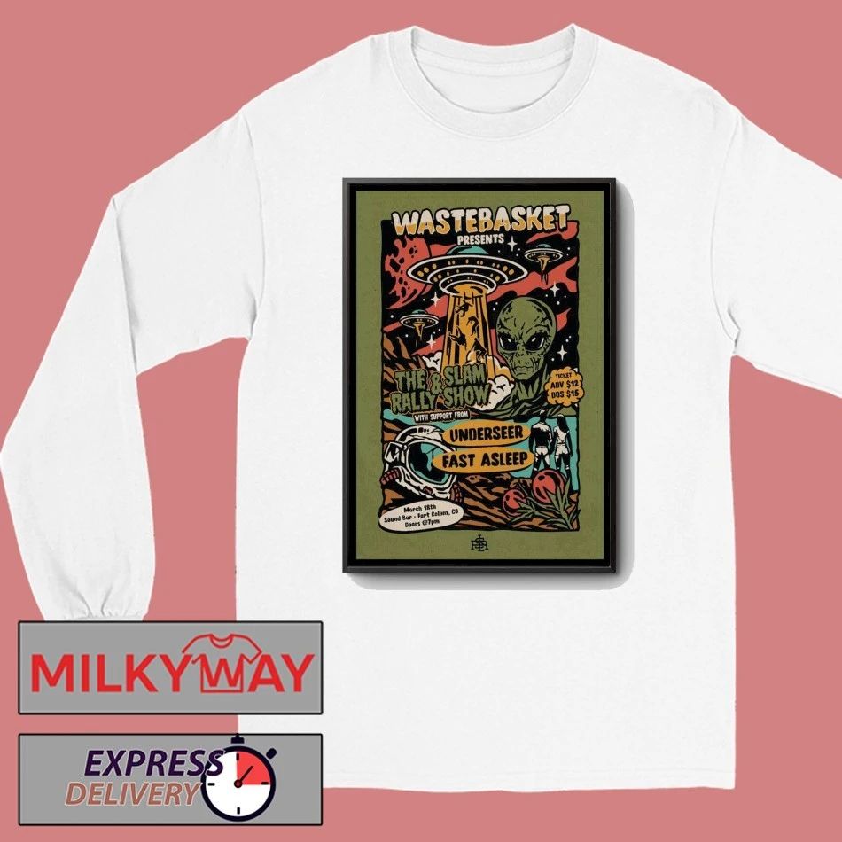 WASTEBASKET Mar 18 2026 Sound Bar In Fort Collins CO Poster shirt