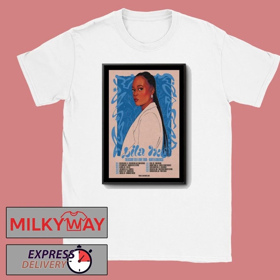 Lila Ike Treasure Self Love Tour Concert Poster shirt