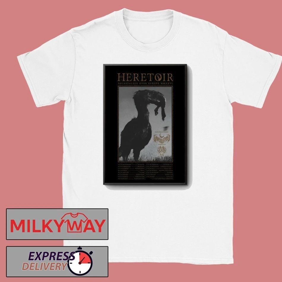 Heretoir European Tour 2026 Poster shirt
