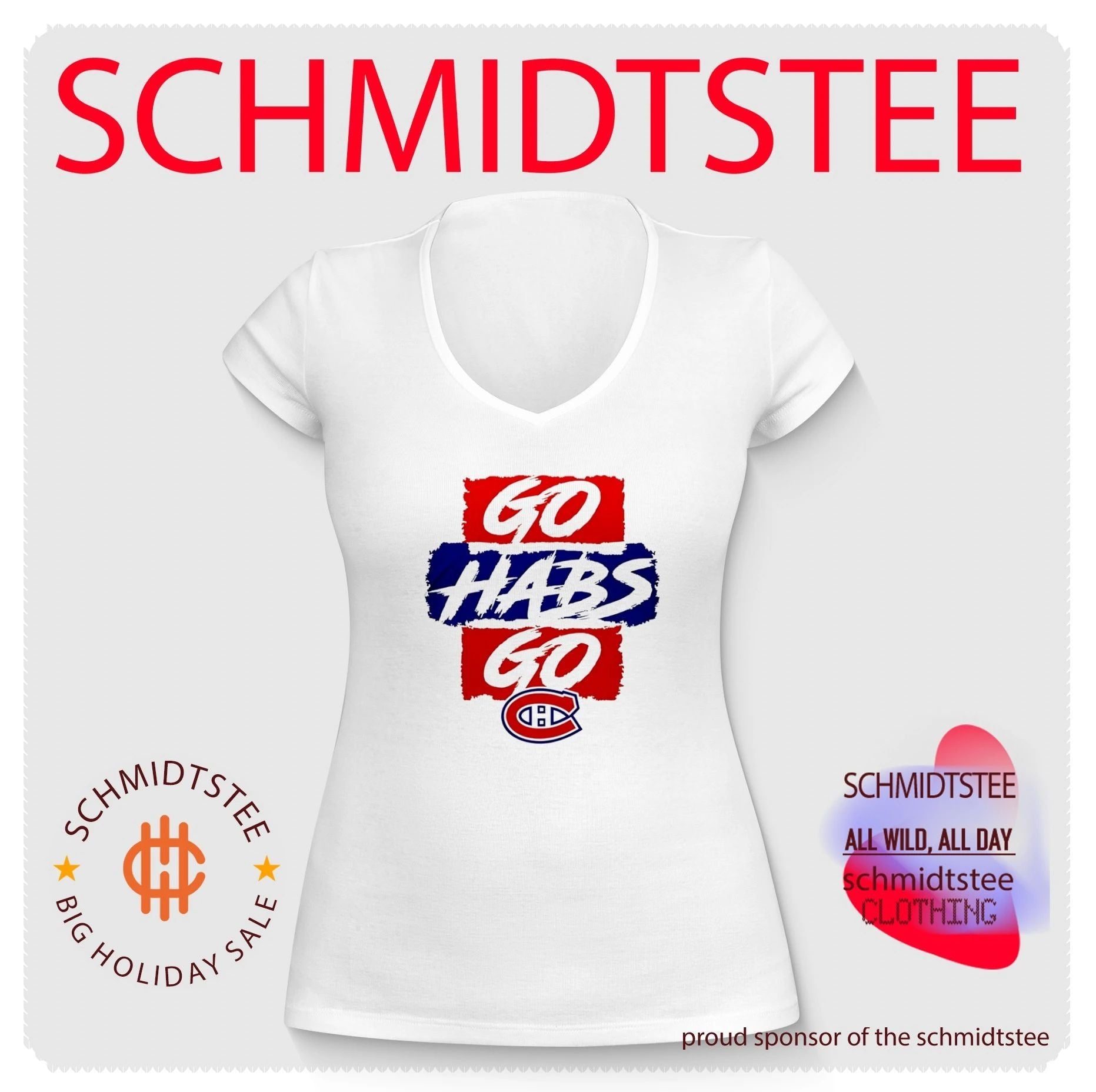 Montreal Canadiens Go Habs Go 2026 Champions shirt