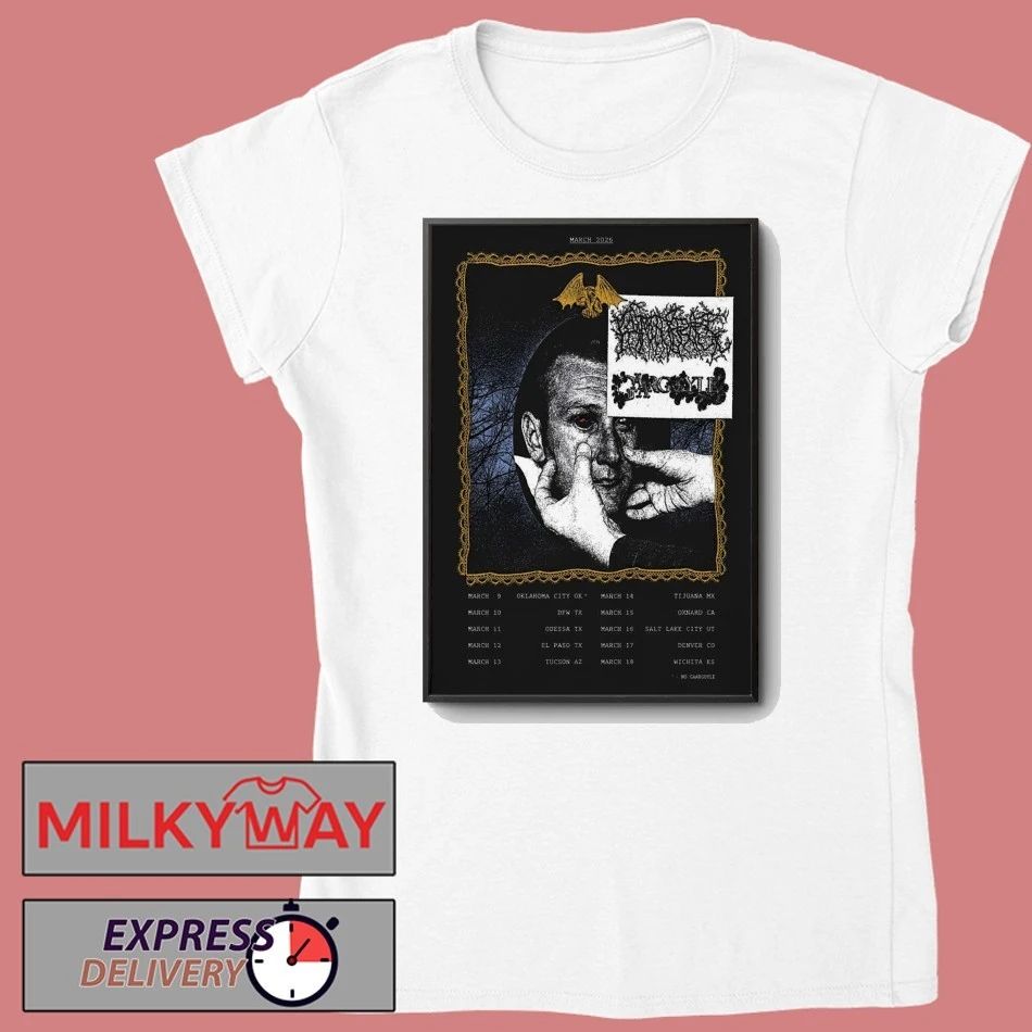 Primitive Rage Tour March 2026 Poster shirt